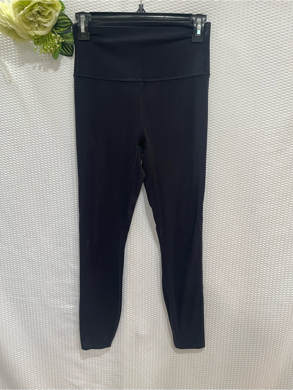 High-Waist Black Women's Leggings